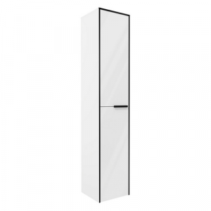 FACKELMANN Hochschrank »Flair«, links, 2 Türen, Weiss-Weiss, 328 x 1633 x 320 mm