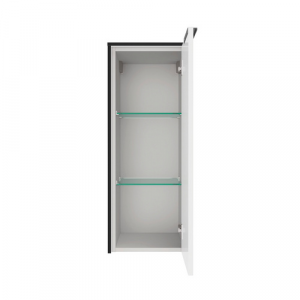 FACKELMANN Midischrank »Flair«, rechts, 1 Tür, Weiss-Weiss, 328 x 823 x 320 mm