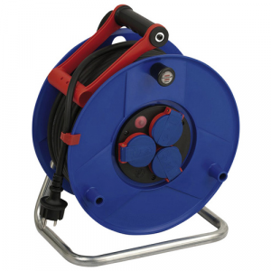 brennenstuhl® Kabeltrommel »Garant IP44 1208380«, 3-fach, Kabellänge: 40 m - schwarz