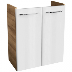 FACKELMANN Waschbeckenunterschrank »MILANO«, BxHxT: 52 x 61 x 27,5 cm - weiss