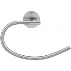 FACKELMANN Handtuchring »Fusion«, BxHxT: 23 x 16 x 6 cm, - silberfarben