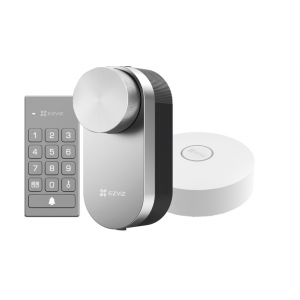 EZVIZ Smart Home Zutritt Set, Smart Lock, Keypad mit RFID, Hub