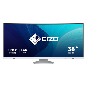 Eizo FlexScan EV3895-WT - LED, Curved IPS-Panel, UWQHD, USB-C