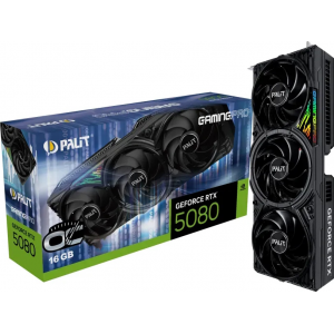 Palit GeForce RTX 5080 GamingPro OC - 16GB GDDR7, HDMI, 3x DP