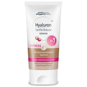 medipharma cosmetics Hyaluron Sanfte Bräune Express Körperpflege 150 ml