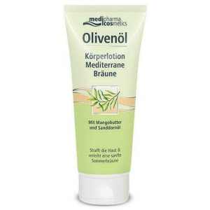 medipharma cosmetics Olivenöl 200 ml Körperlotion mediterrane Bräune
