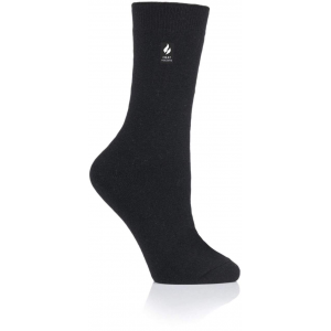 HeatHolders Damen Ultra Lite Thermosocken Schwarz 1 Paar Größe 37 bis 42