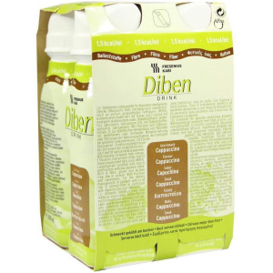 Diben Drink Cappuccino 1,5 Kcal Pro ml 4x200 ml Flüssigkeit