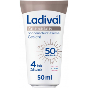 Ladival Antioxidativ Sonnenschutz Creme Gesicht LSF 50 + 50 ml