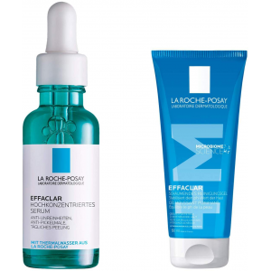 La Roche Posay Effaclar hochkonzentriert 30 ml Serum + gratis Effaclar Gel 50 ml Mini