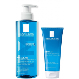 La Roche Posay Effaclar schäumendes Reinigungsgel 400 ml + gratis Effaclar Gel 50 ml