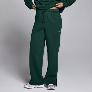 MP Damen Basics Jogginghose mit geradem Bein – Dunkles Smaragdgrün - S