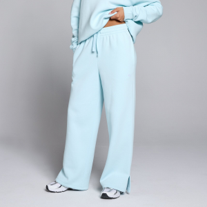 MP Damen Basics Jogginghose mit geradem Bein – Babyblau - M