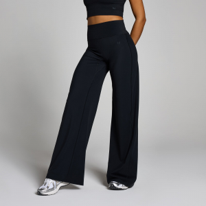 MP Damen Leggings Tempo Weites Bein, Größe Tall - Schwarz - L