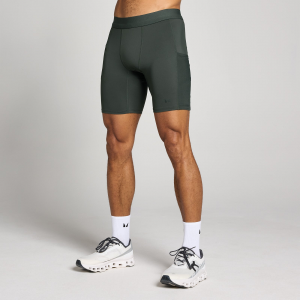MP Herren Hybrid Pocket Half Tight - Gewaschen Schwarz - XS