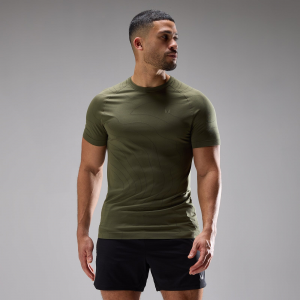 MP Velocity Ultra Seamless T-Shirt für Herren - Dusty Olive - XS