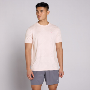MP Herren Active Training Pillar Graphic T-Shirt - Chalk Pink - M