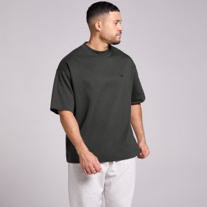 MP Herren Oversized Cotton T-Shirt - Schwarz Verwaschen - L
