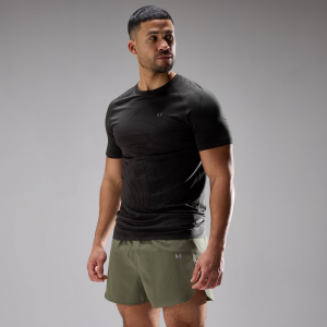 MP Herren Velocity Ultra Seamless T-Shirt - Vintage-Schwarz - XS