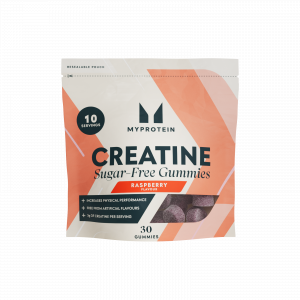 Zuckerfreie Kreatin-Gummis - 30 Gummies - 10Portionen - Himbeere