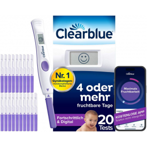 Clearblue Ovulationstest Fortschrittlich & Digital - 20 Tests
