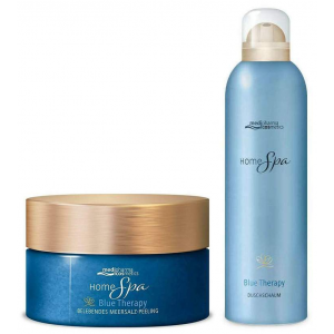 medipharma cosmetics Home Spa Blue Therapy Meersalz - Peeling 250 g + Duschschaum 200 ml