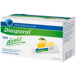 Magnesium Diasporal 300 direkt 50 Sticks Granulat