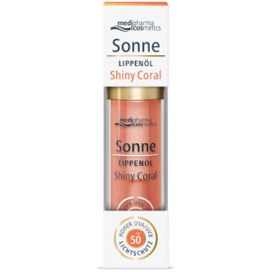 medipharma cosmetics Sonne Lippenöl shiny coral LSF 50 4 ml