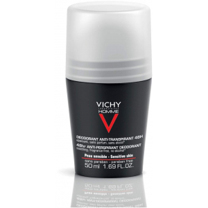 Vichy Homme Deodorant Anti Transpirant 48h sensible Haut 50 ml