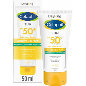 Cetaphil Sun Daylong SPF 50+ sensitives Gel - Fluid Gesicht 50 ml