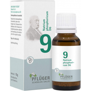 Biochemie Pflüger Nr. 9 Natrium Phosphoricum D6 15 G Globuli