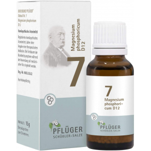 Biochemie Pflüger Nr. 7 Magnesium Phosphoricum D12 15 G Globuli