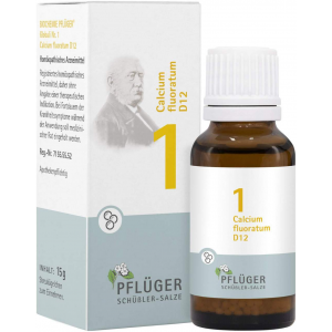 Biochemie Pflüger Nr. 1 Calcium Fluoratum D12 15 G Globuli