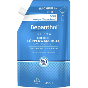 Bepanthol DERMA Mildes Körperwaschgel 400 ml Nachfüllbeutel