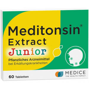 Meditonsin Extract Junior pflanzliche Erkältungstabletten 60 Stück