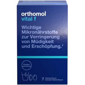Orthomol Vital F 7 Tagesportionen Granulat - Kapseln Kombipack