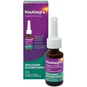 NasAllegra - Heuschnupfenspray mit Azelastin + Fluticason 23 g