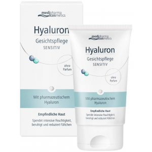medipharma cosmetics Hyaluron Gesichtspflege sensitive 50 ml Creme