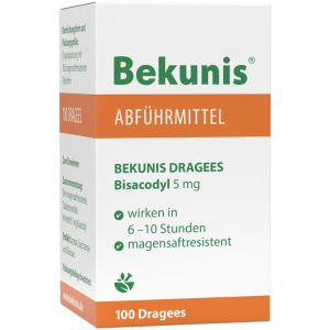 Bekunis Dragees Bisacodyl 5 mg 100 magensaftresistente Tabletten