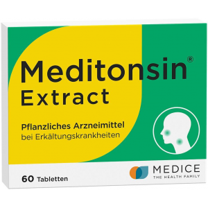 Meditonsin Extract pflanzliche Erkältungstabletten 60 Stück