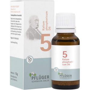 Biochemie Pflüger Nr. 5 Kalium Phosphoricum D6 15 G Globuli