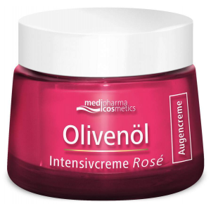 medipharma cosmetics Olivenöl Intensivcreme Rosé Augencreme 15 ml
