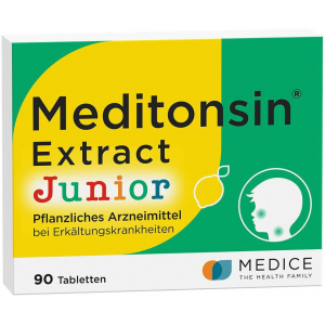 Meditonsin Extract Junior pflanzliche Erkältungstabletten 90 Stück