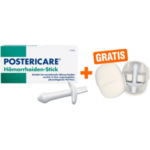 Postericare Hämorrhoiden-Stick 1 Stück + gratis Case 1 Stück