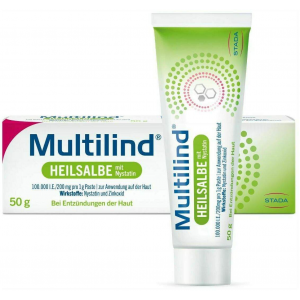 Multilind Wund-und Heilsalbe mit Zinkoxid und Nystatin 50 g