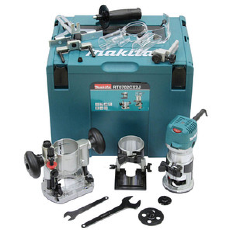 makita RT0702CX2J Oberfräse 710 W – Bild 1 von 11