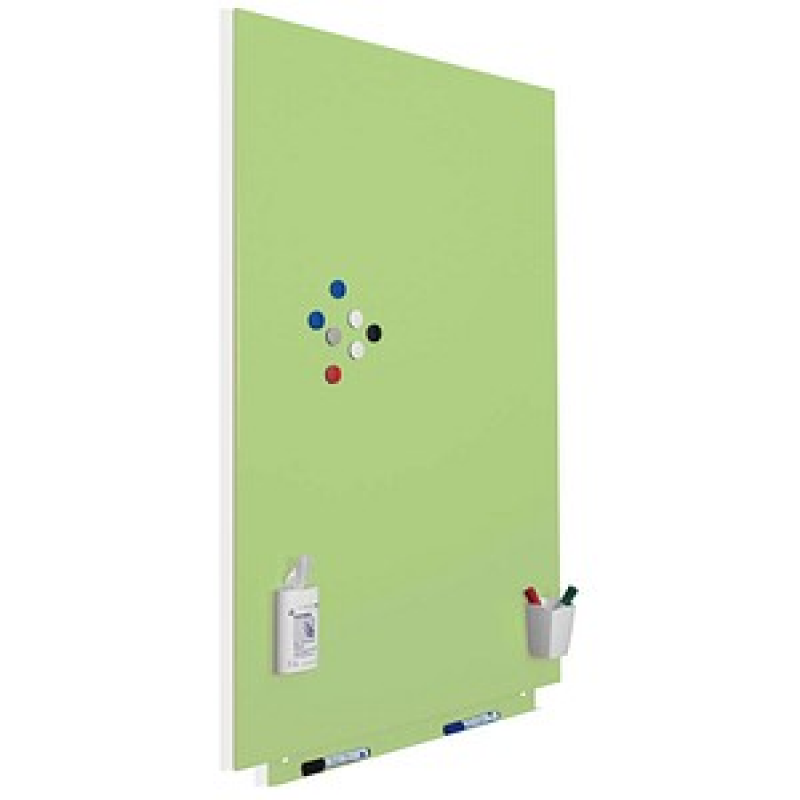 rocada Whiteboard Skin 100,0 x 150,0 cm grün lackierter Stahl – Bild 1 von 4