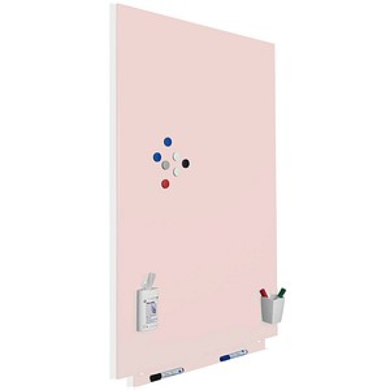 rocada Whiteboard Skin 100,0 x 150,0 cm pink lackierter Stahl – Bild 1 von 4