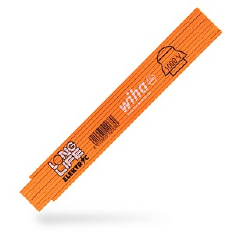 Wiha Meterstab Longlife electric, 42068, Kunststoff 200 cm – Bild 1 von 8