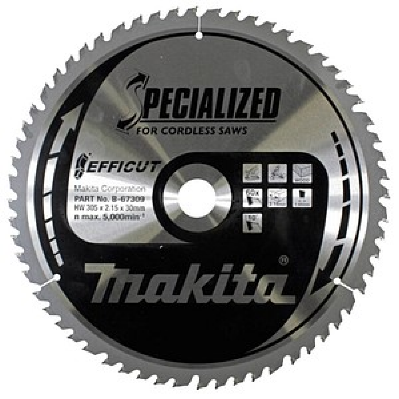makita B-67309 Kreissägeblatt 305,0 mm, 60 Zähne, 1 St. – Bild 1 von 4